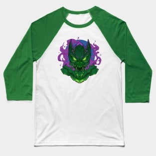 Mecha Green Goblin Baseball T-Shirt